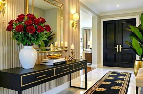 Home Entrance Decor .